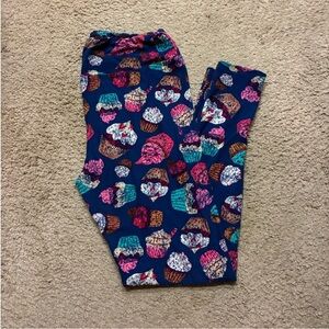 ❤️$5 Lularoe cupcake leggings size TC